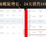 抖音7天螺旋Feed共振叠加连爆玩法，30天从0到1100万的抖音卖货底层逻辑揭秘-易得个人分享