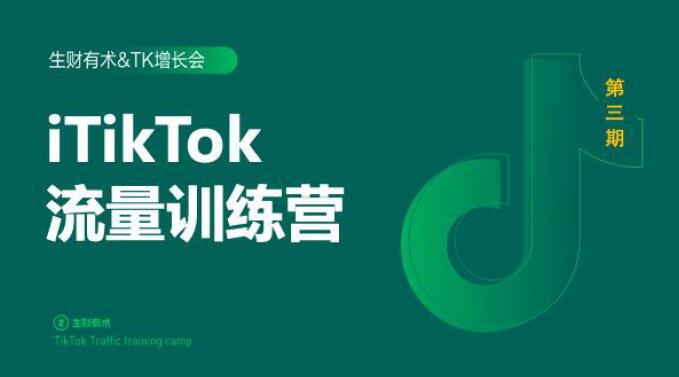 2020最新TikTok流量增长训练营（完结）附PPT-易得个人分享