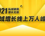 2021私域增长万人峰会：新一年私域最新玩法，6个大咖分享他们最新实战经验-易得个人分享