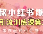 狼叔小红书爆款推广引流训练课第12期，手把手带你玩转小红书-易得个人分享