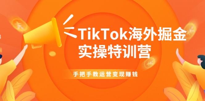 TikTok海外掘金实操特训营：手把手教运营变现赚钱-易得个人分享