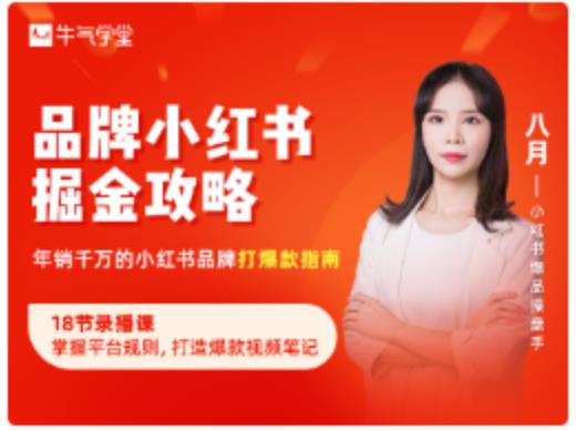 品牌小红书掘金攻略，年销千万的小红书品牌打爆款指南-易得个人分享