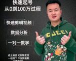 杰妮传媒·抖音快速起号核心实操课：教你新号快速起号，从0到100万过程-易得个人分享