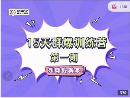 金抖云Peter《15天群爆训练营》，破解抖音玄学，群爆心法，起号方式-易得个人分享