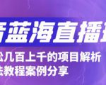 抖音最新蓝海直播玩法,3分钟赚30元,一天轻松1000+,只要你去直播就行【详细玩法教程】-易得个人分享