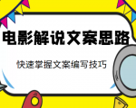 电影解说文案思路课，让你快速掌握文案编写的技巧（3节视频课程）-易得个人分享