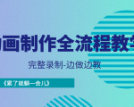 动画制作全流程教学-完整录制-边做边教-《累了就躺一会儿》-易得个人分享