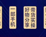 好物分享高阶实操课:0基础一部手机做好好物分享带货(24节课)-易得个人分享