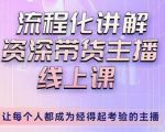 婉婉-主播拉新实操课，流程化讲解资深带货主播，让每个人都成为经得起考验的主播-易得个人分享