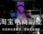 蓝Sir派·淘宝短视频快速起店，替代传统搜索方式，学会做一个不一样的淘宝店-易得个人分享