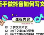 新手做抖音如何写文案,手把手实操如何拆解热门文案-易得个人分享