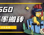 外面9800的CSGO汇率搬砖项目，一个月轻松赚几千【选品软件+详细教程】-易得个人分享