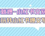 一写就爆-小红书文案课：带你玩转小红收爆文写作（45节课）-易得个人分享