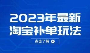 2023年最新淘宝补单玩法，18节课让教你快速起新品，安全不降权-易得个人分享