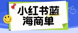 价值2980的小红书商单项目暴力起号玩法，一单收益200-300（可批量放大）-易得个人分享
