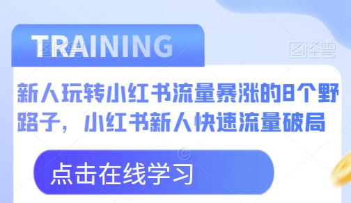 新人玩转小红书流量暴涨的8个野路子，小红书新人快速流量破局-易得个人分享