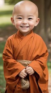 云天小和尚会说话，7天万粉（第3版教程），无需魔法，快速出爆款小和尚图片教程-易得个人分享