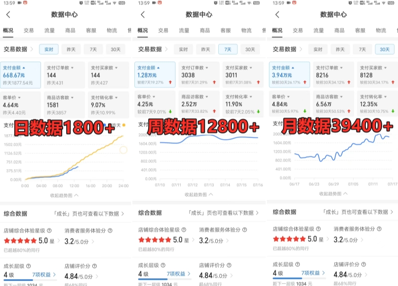 拼多多虚拟电商训练营月入30000+你也行，暴利稳定长久，副业首选-易得个人分享