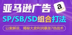 亚马逊SP/SB/SD广告组合打法，揭秘大卖利润暴涨7倍战术-易得个人分享