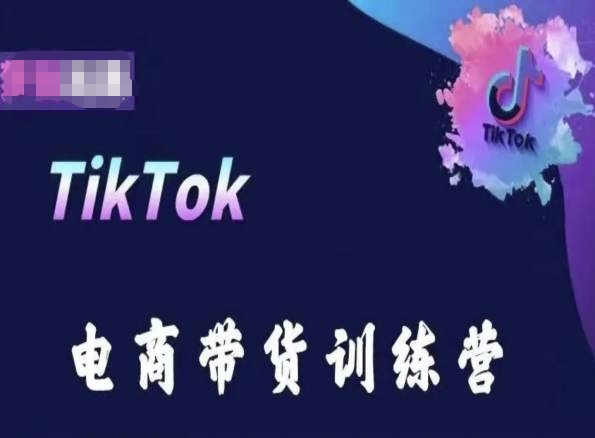 TikTok电商带货训练营，跟随时代潮流，跨境掘金-易得个人分享