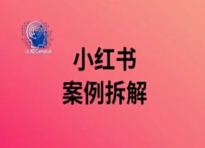 小红书案例拆解，深度解读小红书40万粉-易得个人分享