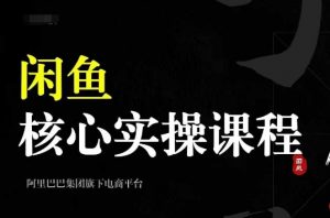 2024闲鱼核心实操课程，从养号、选品、发布、销售，教你做一个出单的闲鱼号-易得个人分享