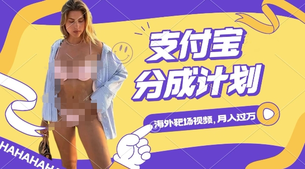 利用海外靶场射击视频,挣支付宝分成收益,轻松月入过W【揭秘】-易得个人分享