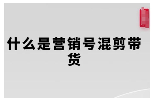 营销号混剪带货,从内容创作到流量变现的全流程,教你用营销号形式做混剪带货-易得个人分享