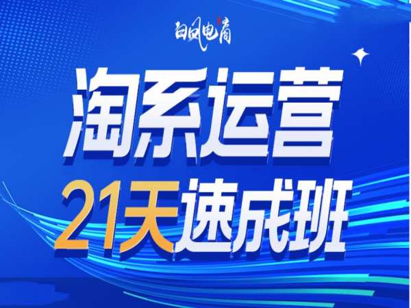 淘系运营21天速成班35期，年前最后一波和2025方向-易得个人分享