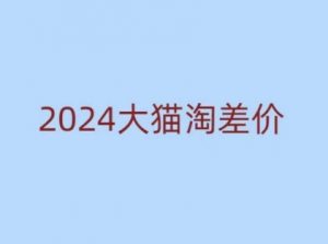 2024版大猫淘差价课程，新手也能学的无货源电商课程-易得个人分享