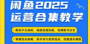2025闲鱼电商运营全集，2025最新咸鱼玩法-易得个人分享
