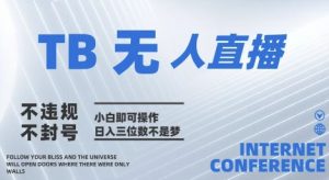 2025年淘宝无人直播带货10.0   全新技术，不违规，不封号，纯小白操作，日入几张【揭秘】-易得个人分享