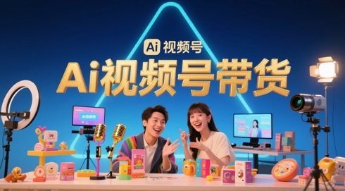 风口已至！AI视频号带货轻松月入过1W，99%的普通人却卡在内容制作门槛-易得个人分享