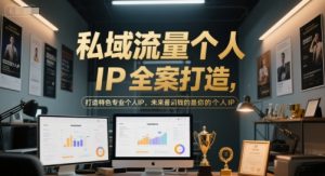 私域流量个人IP全案打造，打造特色专业个人IP，未来最值钱的是你的个人IP-易得个人分享