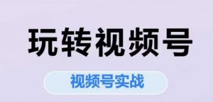 玩转视频号,视频号实战系列课-易得个人分享