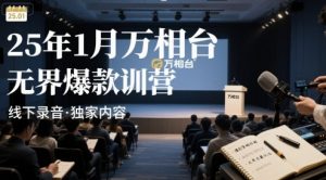 25年1月万相台无界爆款特训营线下录音-易得个人分享