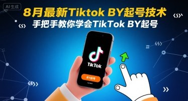 8月最新Tiktok搬运起号技术，手把手教你学会TikTok搬运起号-易得个人分享