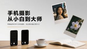 手机摄影从小白到大师，零基础带你学习手机摄影，拍出朋友圈点赞大片-易得个人分享