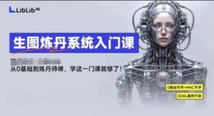 LibLibAI哩布哩布生图炼丹系统入门课，从生图到炼丹，只学这一门就够了-易得个人分享