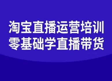 淘宝直播运营培训-零基础学会直播卖货-易得个人分享