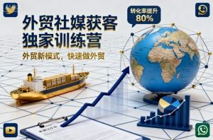 外贸社媒获客独家训练营，外贸新模式，快速做外贸-易得个人分享