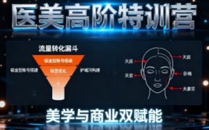 0-1000W医美高阶特训营课程，美学与商业双赋能-易得个人分享