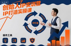 创始人IP实训营，IP打造实操课-易得个人分享