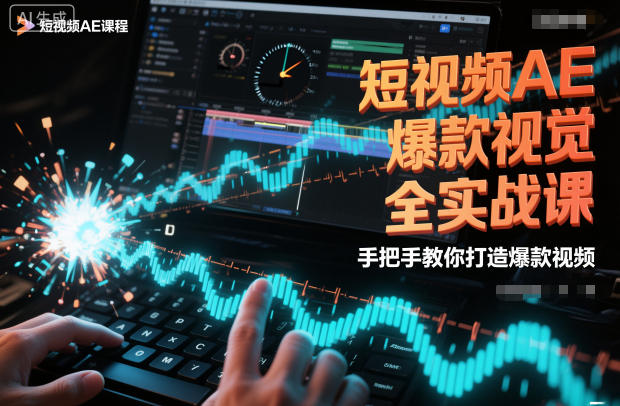 短视频AE爆款视觉全实战课，手把手教你打造爆款视频-易得个人分享