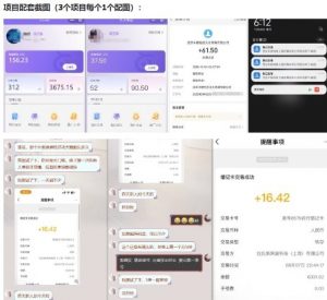 当天能收益的3个小项目拆解_包括平台+操作流程-易得个人分享