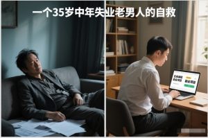 付费文章：一个35岁中年失业老男人的自救-易得个人分享