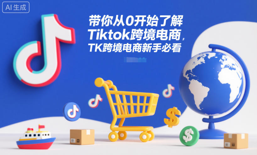 带你从0开始了解Tiktok跨境电商，TK跨境电商新手必看-易得个人分享