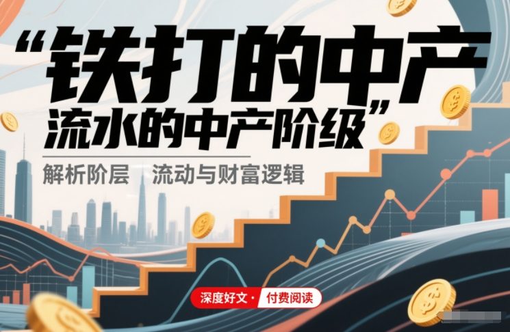 付费文章：铁打的中产，流水的中产阶级-易得个人分享