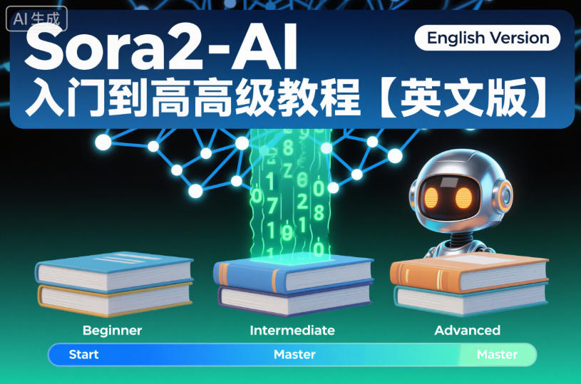 Sora2-AI入门到高级教程【英文版】-易得个人分享