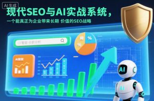 现代SEO与AI实战系统，一个能真正为企业带来长期价值的SEO战略（英语+中文字幕）-易得个人分享